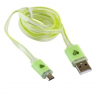 USB-micro USB 2,0 BLAST 1,0 м BMC-510 зеленый
